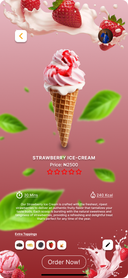 Strawberry Milkshake